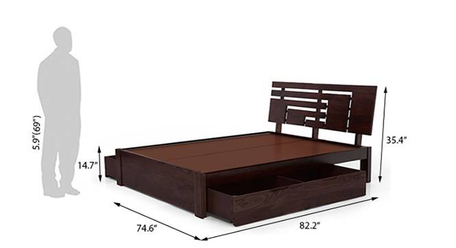 Saviano Storage Bed King Size